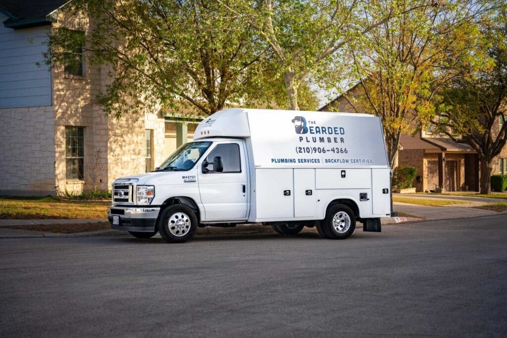 San Antonio plumber inspecting residential plumbing